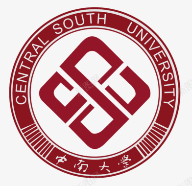 logo设计中南大学红色图标图标
