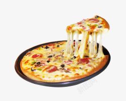 豪华至尊披萨至尊披萨高清图片