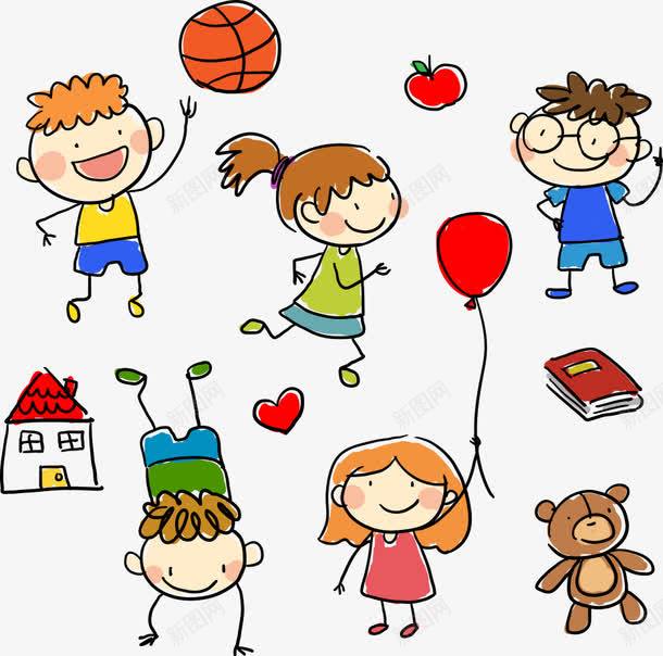 玩耍的卡通小孩png免抠素材_88icon https://88icon.com 书本 儿童插画 女孩 小熊 建筑 气球 气球png 气球免扣 气球免扣图片 气球矢量图片ps 矢量儿童 篮球 苹果
