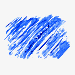 蓝色笔触喷溅墨点笔触水彩肌理纹矢量图素材