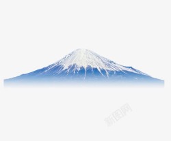 美丽雪地风景日本富士山高清图片