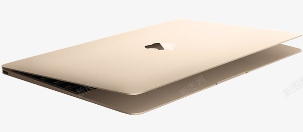 苹果MacBookpng免抠素材_88icon https://88icon.com 产品实物 苹果MacBook 苹果电脑 苹果笔记本 苹果超极本 香槟金色效果图