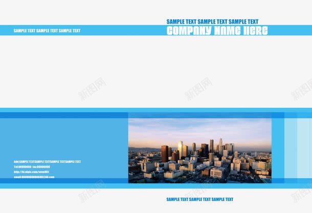 地产画册封面psd_88icon https://88icon.com 地产素材 画册封面设计 蓝色