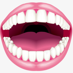 牙齿卫生洁白牙齿高清图片