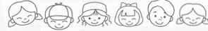 卡通简笔娃娃png免抠素材_88icon https://88icon.com 卡通 卡通人物造型设计 女孩 娃娃头 娃娃简笔画 帽子 手绘 男孩 简笔画 脑袋 蝴蝶结 铅笔画