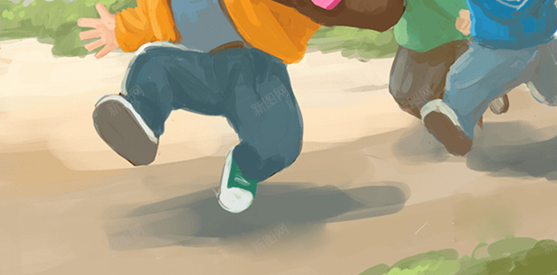 卡通H5背景jpg设计背景_88icon https://88icon.com H5 H5背景 h5 卡通 学校 小学生 彩色 手绘 童趣