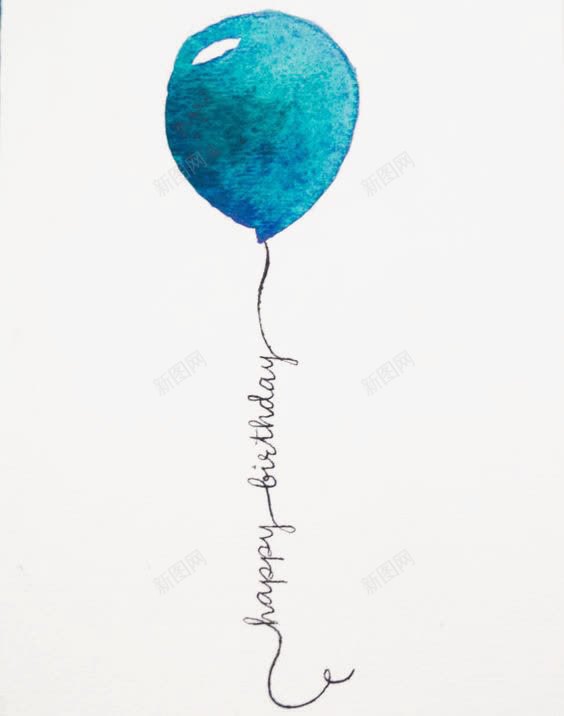 生日快乐气球png免抠素材_88icon https://88icon.com happybirthday 一颗气球 卡通 手绘 生日 英文 鼠