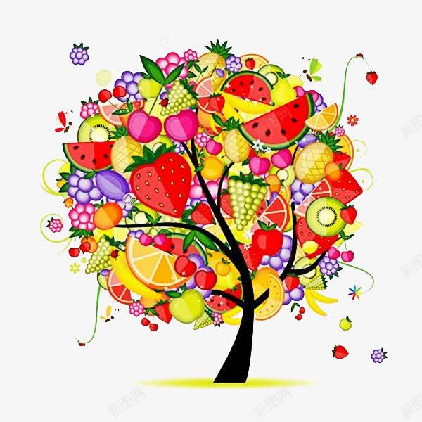 彩色创意水果树png免抠素材_88icon https://88icon.com 南瓜 彩色 果蔬 植物 橙 水果 水果树 茄子 草莓 萝卜 葡萄 蔬菜 西瓜