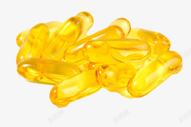 一堆黄色的鱼肝油实物png免抠素材_88icon https://88icon.com 半透明 美味 美食 药品 药片 补品 食品药品 食物 食用 饮用
