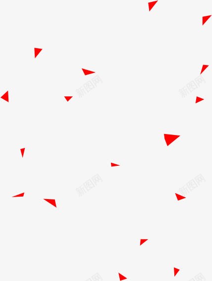 红色不规则几何形状合成png免抠素材_88icon https://88icon.com 不规则 几何 合成 形状 红色
