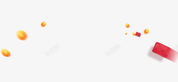 金钱红包漂浮png免抠素材_88icon https://88icon.com 漂浮 红包 装饰 金钱