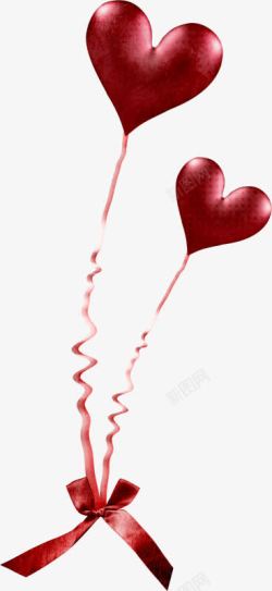 心形气球素材
