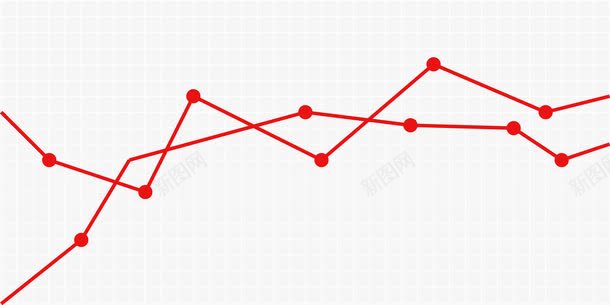 红色折线线条图png免抠素材_88icon https://88icon.com 商务 图表 折线 曲线图 矢量股票走势图 线条 股票 股票曲线图 蓝色 走势图