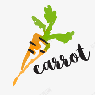 运蔬菜红色萝卜卡通图标矢量图图标