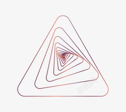 侧三角形状手绘三角形不规则形状装饰图案矢量图高清图片