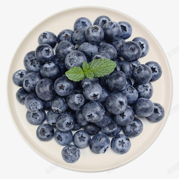 一盘蓝莓png免抠素材_88icon https://88icon.com 一盘水果 水果 矢量装饰 蓝莓 装饰