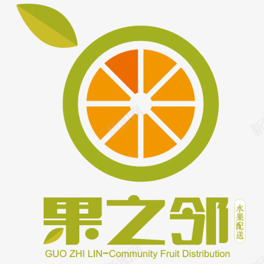 水果饰物果之邻logo图标图标