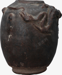 陶瓷花纹古代陶瓷罐子实物图高清图片