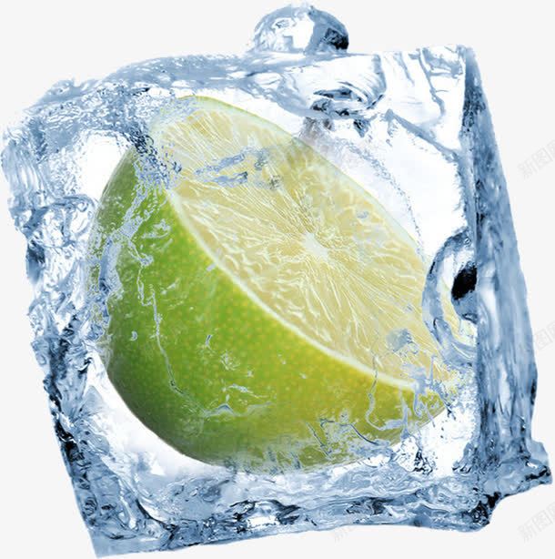 创意冰块水果png免抠素材_88icon https://88icon.com 冰 冰冻 冰块 冰山 冰爽 冰爽节 凉快 柠檬 模型 水果 清爽