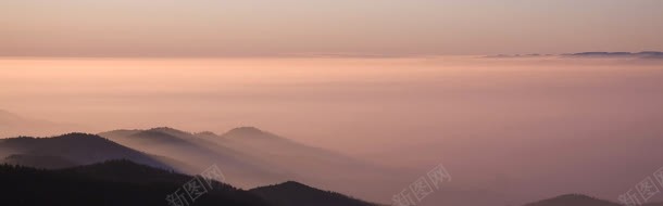 夕阳夜空背景摄影图片