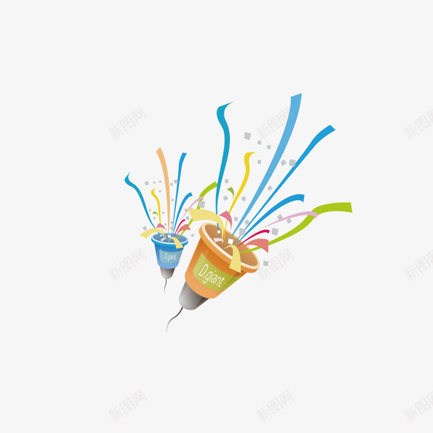 手绘卡通庆典礼花png免抠素材_88icon https://88icon.com 喜庆 国庆 庆典 庆典海报 庆祝 彩带 星星 生日 生日礼花 生日贺卡 礼花 节日促销礼花 节日庆典