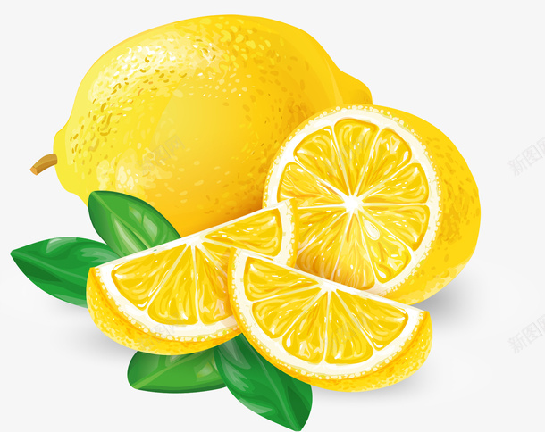 手绘柠檬png免抠素材_88icon https://88icon.com 切开的柠檬 手绘 新鲜的柠檬 柠檬 柠檬切片 水果