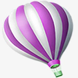 城市文明创建放飞的氢气球素材