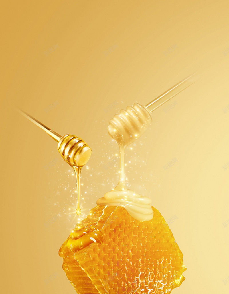 橙色蜂蜜H5背景jpg设计背景_88icon https://88icon.com H5 H5背景 h5 小清新 文艺 橙色 简约 美食 蜂蜜