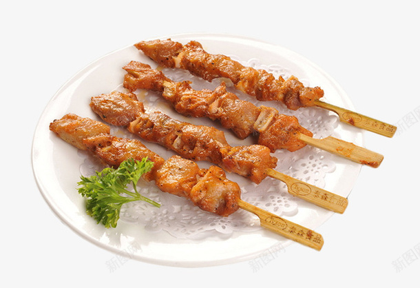 骨肉相连烤串烤肉png免抠素材_88icon https://88icon.com 烤串 烤肉 烧烤 骨肉相连