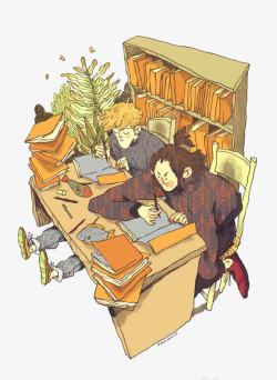 图书馆学习素材