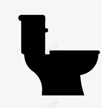 干面马桶清洁护理图标图标