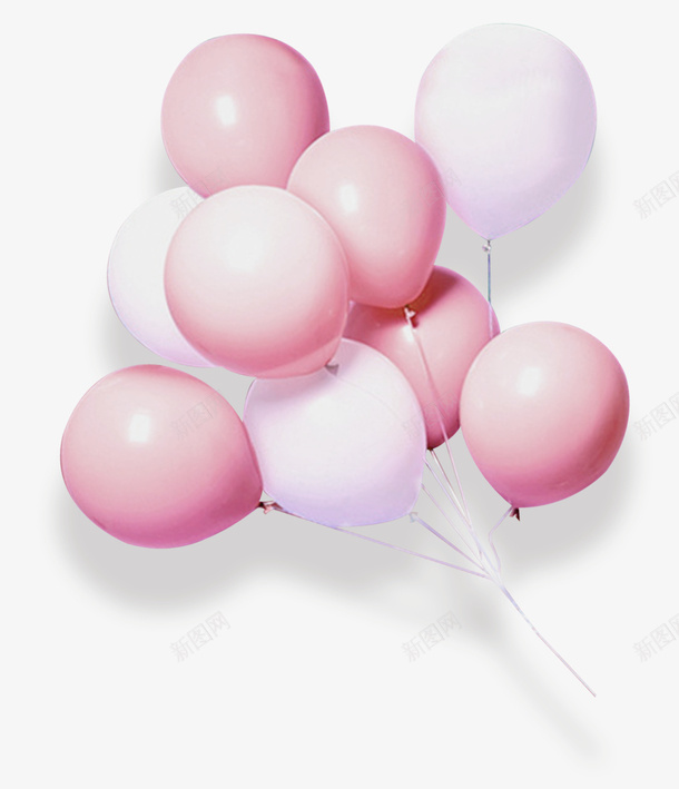 粉色的气球png免抠素材_88icon https://88icon.com png图形 png装饰 手绘 气球 气球墙 粉色 装饰