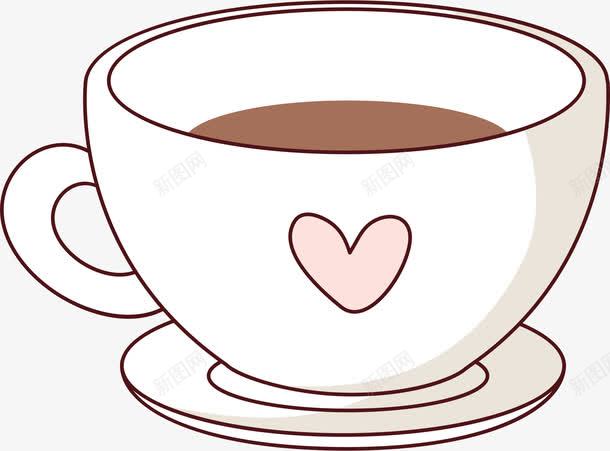 爱心咖啡png免抠素材_88icon https://88icon.com AI 卡通 咖啡 咖啡杯 手绘 杯子 爱心 线条 饮料
