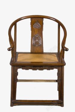 家具文化黄花梨木刻椅子高清图片