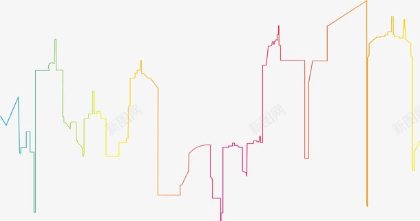城市建筑线条图png免抠素材_88icon https://88icon.com 城市建筑线条 城市建筑线条图 城市线条图 建筑线条图 线条图