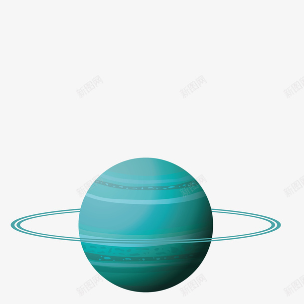 手绘绿色星球png免抠素材_88icon https://88icon.com 九大行星 公转 圆形 地球 外太空 太阳系 星环 星球环绕 星空 球体 绿色星球