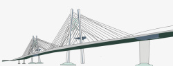 珠港澳大桥创意港珠澳大桥高清图片