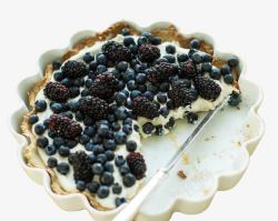 蓝莓酸奶蛋糕素材