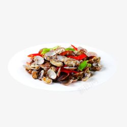 菜肴摄影素材中国美食辣炒花蛤高清图片