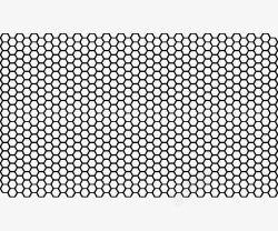 金属网格背景精美六边形规则排列铁丝网格高清图片