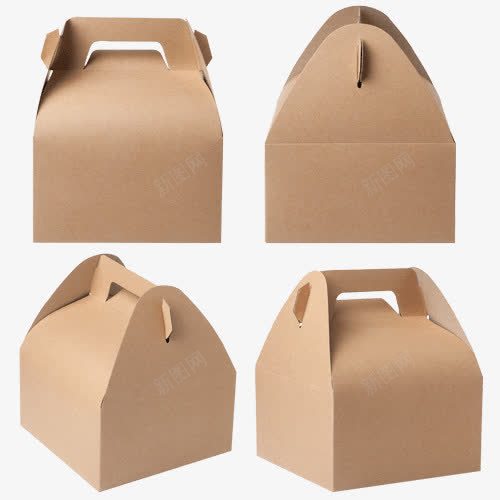 包装盒png免抠素材_88icon https://88icon.com 包装盒 盒子 纸盒