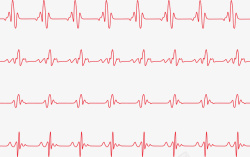 心跳元素矢量图素材