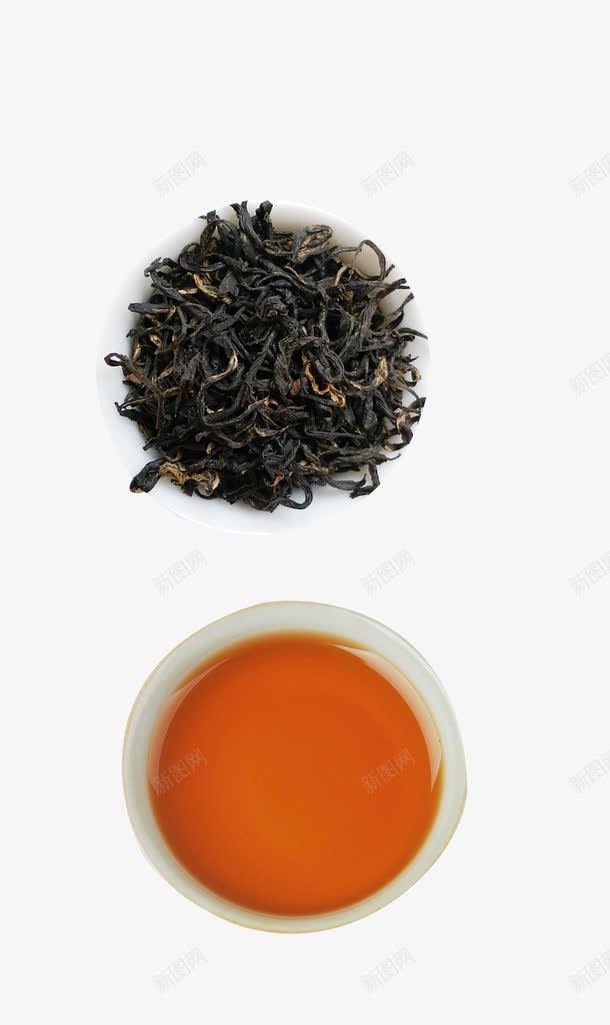 茶叶与茶汤png免抠素材_88icon https://88icon.com 养生 有机茶 贡茶 高营养