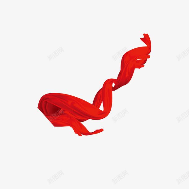红色绸子png免抠素材_88icon https://88icon.com 光泽 党庆 党建 庆祝 彩带 渐变 红色 纹理 绸子