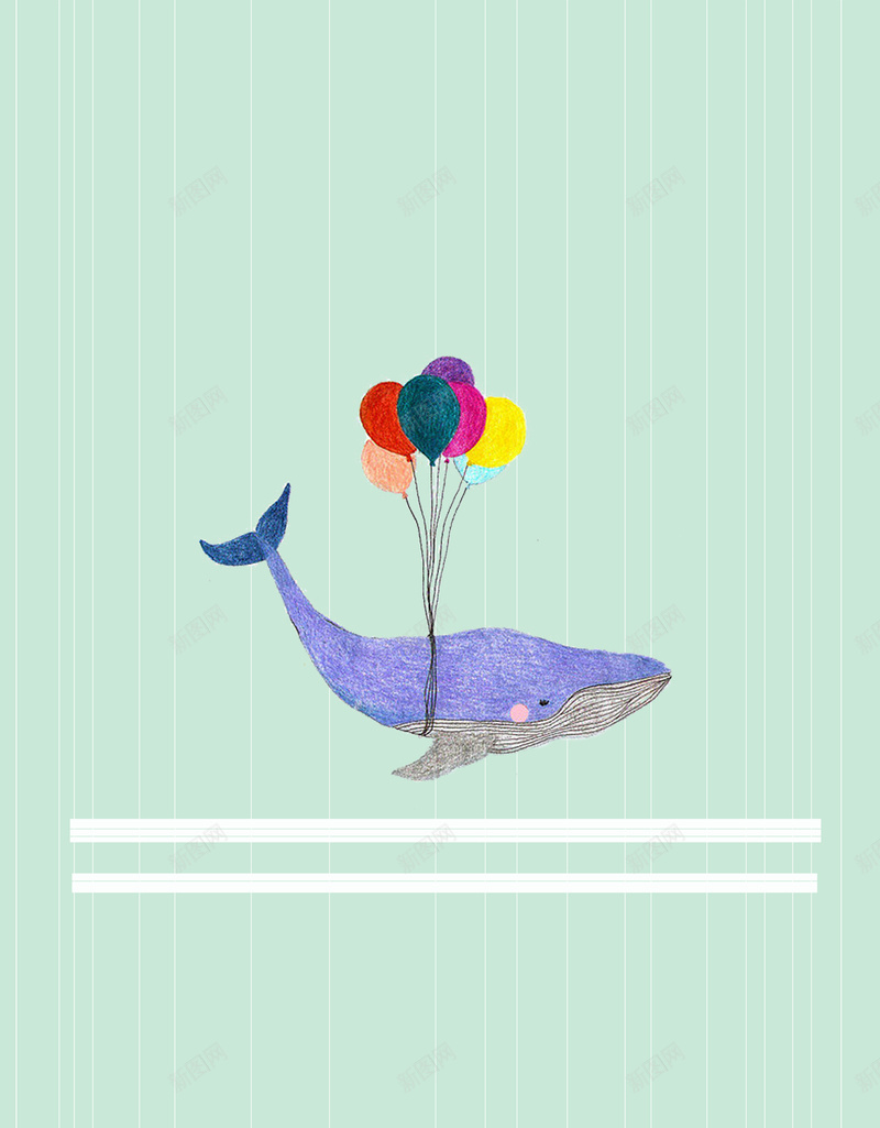 蓝色彩色海豚插画平面广告psd设计背景_88icon https://88icon.com 卡通背景 台历 壁纸 平面广告 彩色 插画 新品上市 海豚 蓝色背景