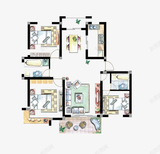 户型图家具png免抠素材_88icon https://88icon.com 地产后期家居家具 地产家具 室内俯视图 室内设计 家居装修 平彩图 平面户型图 平面户型图卧室床素材 床平面图 彩平图 彩平图家具 户型图家具 户型家居 房地产家居摆设 房间平面图 装修家具 装修设计