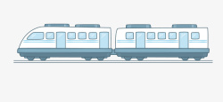火车头标志卡通简约装饰卡通火车头装饰高清图片