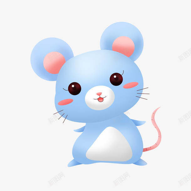 可爱卡通十二生肖鼠psd免抠素材_88icon https://88icon.com 卡通 生肖 生肖文字 萌萌哒 鼠
