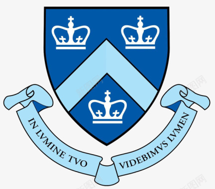 蓝色框框哈佛蓝色标志大学图形图标图标