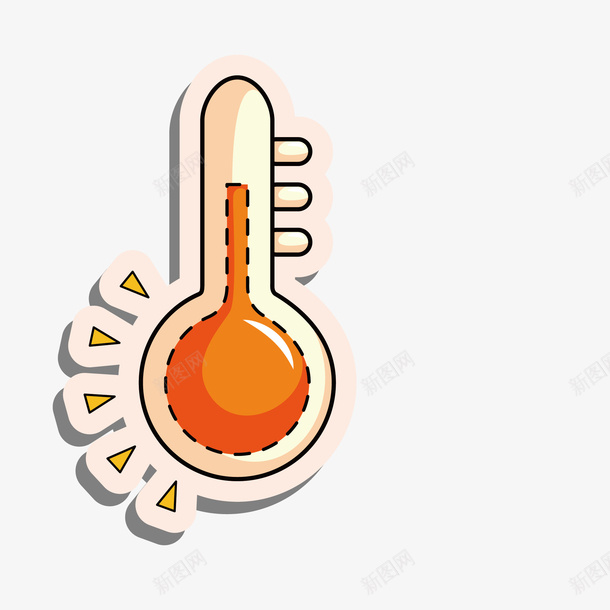 橘黄色高温温度计矢量图eps免抠素材_88icon https://88icon.com 卡通 图案 天气 天气预报 小清新 帖子 温度计 简约 装饰 高温 矢量图